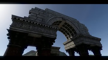 Unity Engine Roman Temple