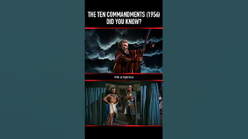 Did you know THIS about Yul Brynner in THE TEN COMMANDMENTS (1956)?