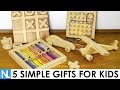  5 simple gifts made from wood for kids  diy woodworking