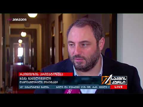 რკინიგზის მოსალოდნელი პრივატიზაცია, რას ამბობენ კანონმდებლები?