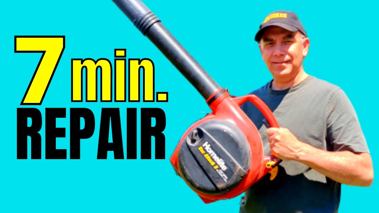HomeLite Leaf Blower Not Starting | Common Problem with Small Engines