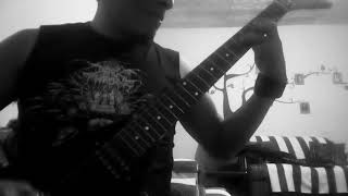 A WOLF CRIES IN ANGER - SATANIC WARMASTER (COVER GUITAR ).