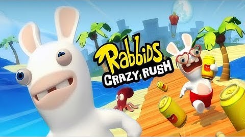 Rabbids Crazy Rush (IOS Android) Gameplay HD