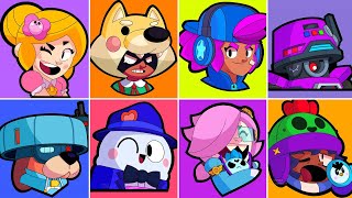 All Skin Icons In Brawl Stars | Made By Gonzaleonel.m