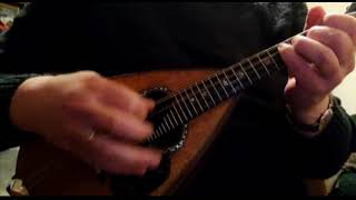 "The Entertainer" on mandolin