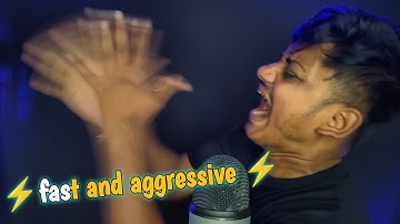 fast and aggressive ⚡ asmr (mouth sounds & triggers)