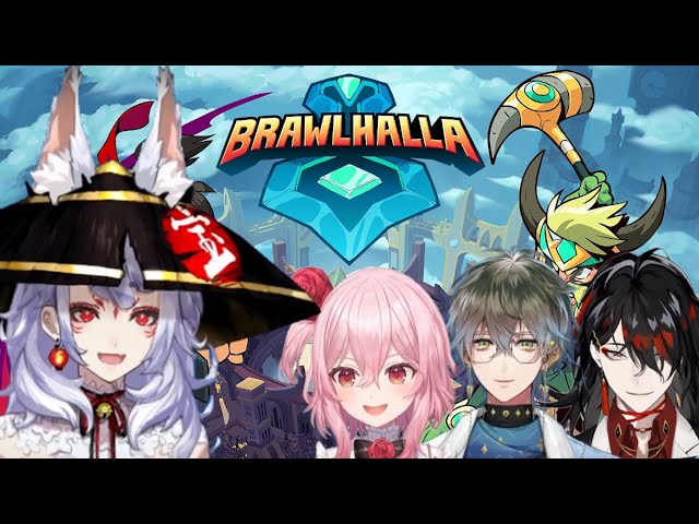 【 Brawhalla Collab! 】FIGHTING with Rosemi, Ike and Vox!【NIJISANJI EN | Nina Kosaka】のサムネイル