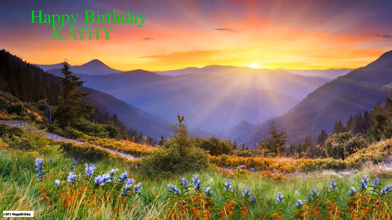 Kathy Nature & Naturaleza - Happy Birthday - YouTube