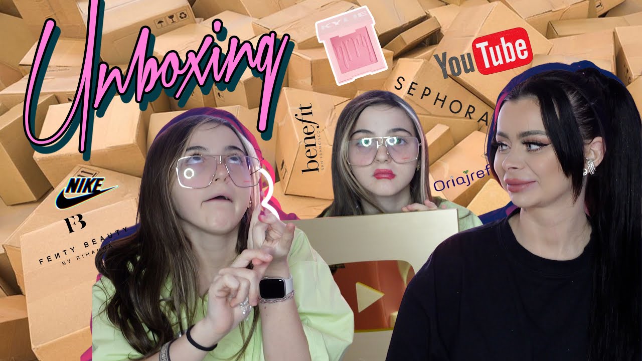 UNBOXING COLIS AVEC JACQUELINE  tout ce que les marques nous envoies en cadeaux  hilarant 