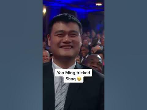 Never forget Shaq's story about Yao Ming during his Hall of Fame speech 😂  #shorts - YouTube