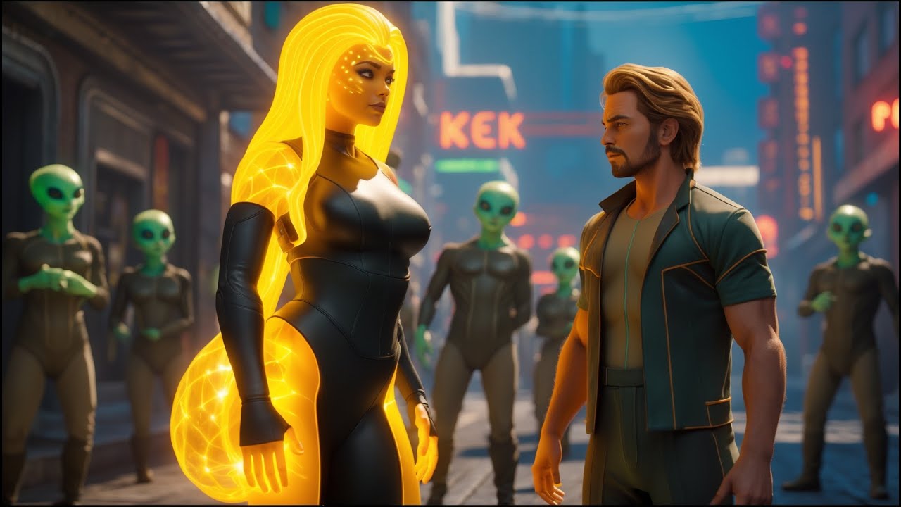 Nem um Alienígena Masculino Ousou Se Aproximar de Sua Forma Imponente - Apenas um Humano Ousou