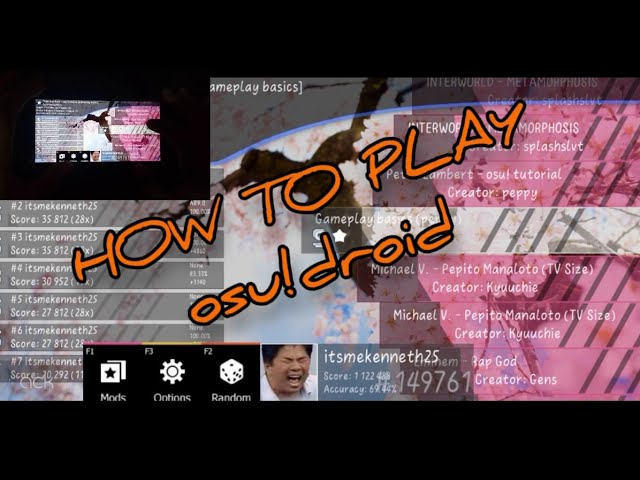 How to Download Beatmaps for Osu!droid - Tutorial