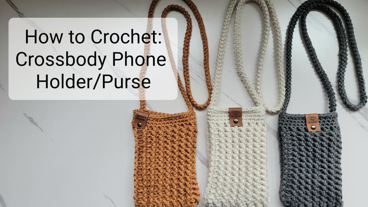 Buy PDF Pattern Crochet Granny Square Phone Pouch Online in India - Etsy