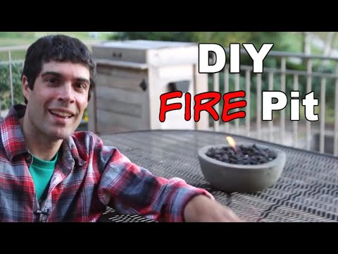 Build Cool DIY Gel Fire Pits — by Home Repair Tutor