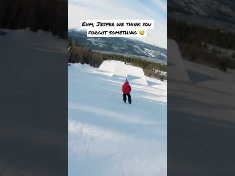 No skis. No problem. 😅 Jesper Tjäder