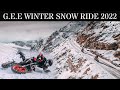 Ladakh snow bike ride 2022  indus river  kela pass  khardungla  golden eagle expedition