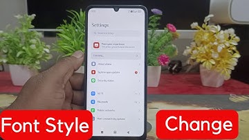 how to change font style in poco c75 | poco c75 me font kaise change kare