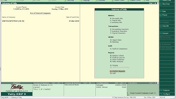GSTR1 Reconcile Tool and RCM Tally.ERP 9