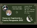 Venus en Capricornio y Cuarto Menguante 2022