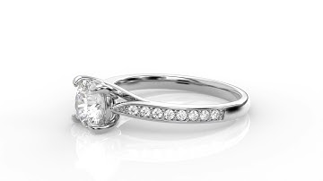 Jewelry design and rendering animation