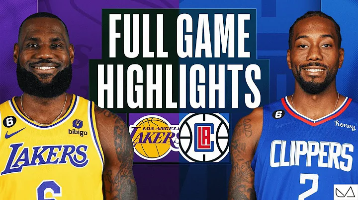 Los Angeles Lakers vs Los Angeles Clippers FULL GAME HIGHLIGHTS｜2022-23 NBA Season｜4/5 2023 - 天天要聞