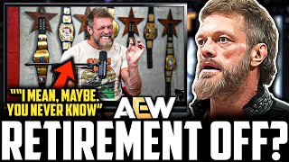 AEW Adam Copeland RETIRMENT POSTPONED? | WWE Bobby Lashley INJURED | Wheeler Yuta CONCUSSION ISSUES