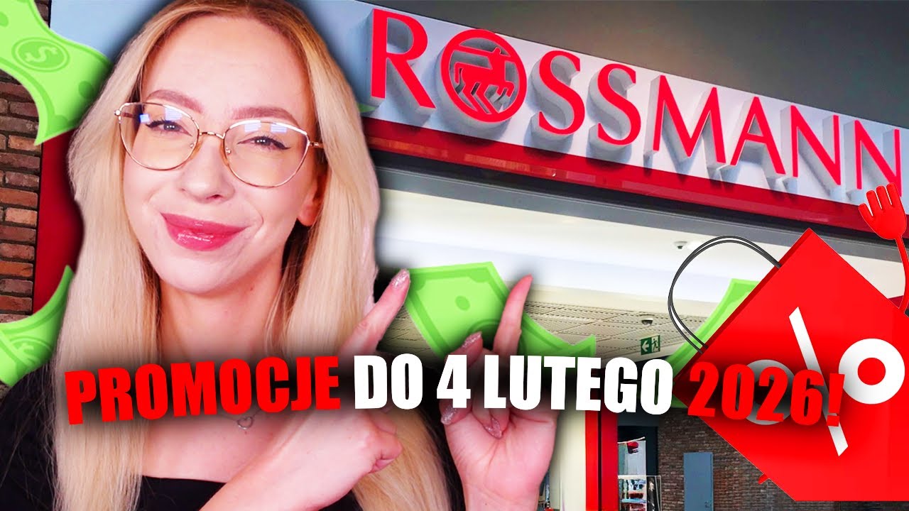 WIELKI PRZEGLĄD AKTUALNYCH PROMOCJI W ROSSMANNIE NA KOSMETYKI DO MAKIJAŻU DO 4 LUTEGO 2026!