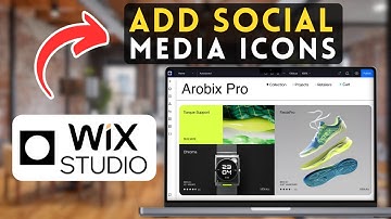 How to Add Social Media Icons to Footer in Wix Studio | Wix Studio Tutorial (2025)