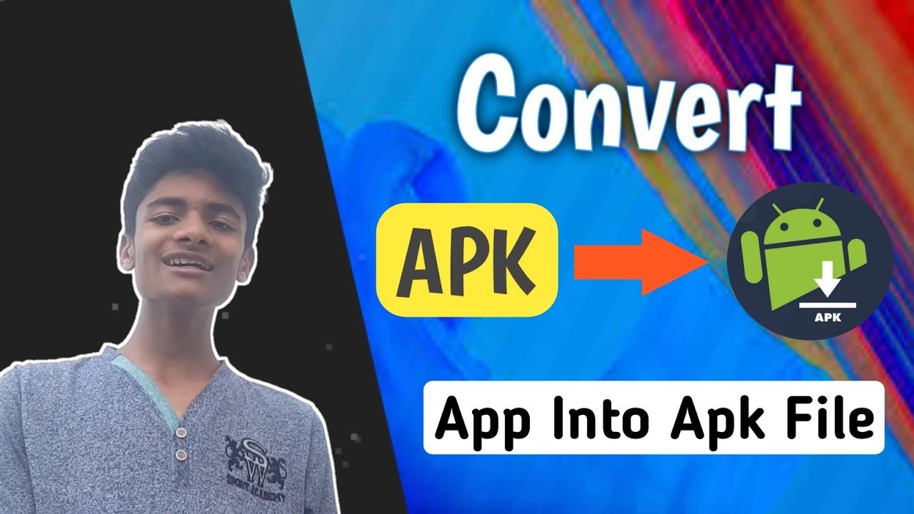 How to Convert App to Apk file Extract app to apk file trick Save