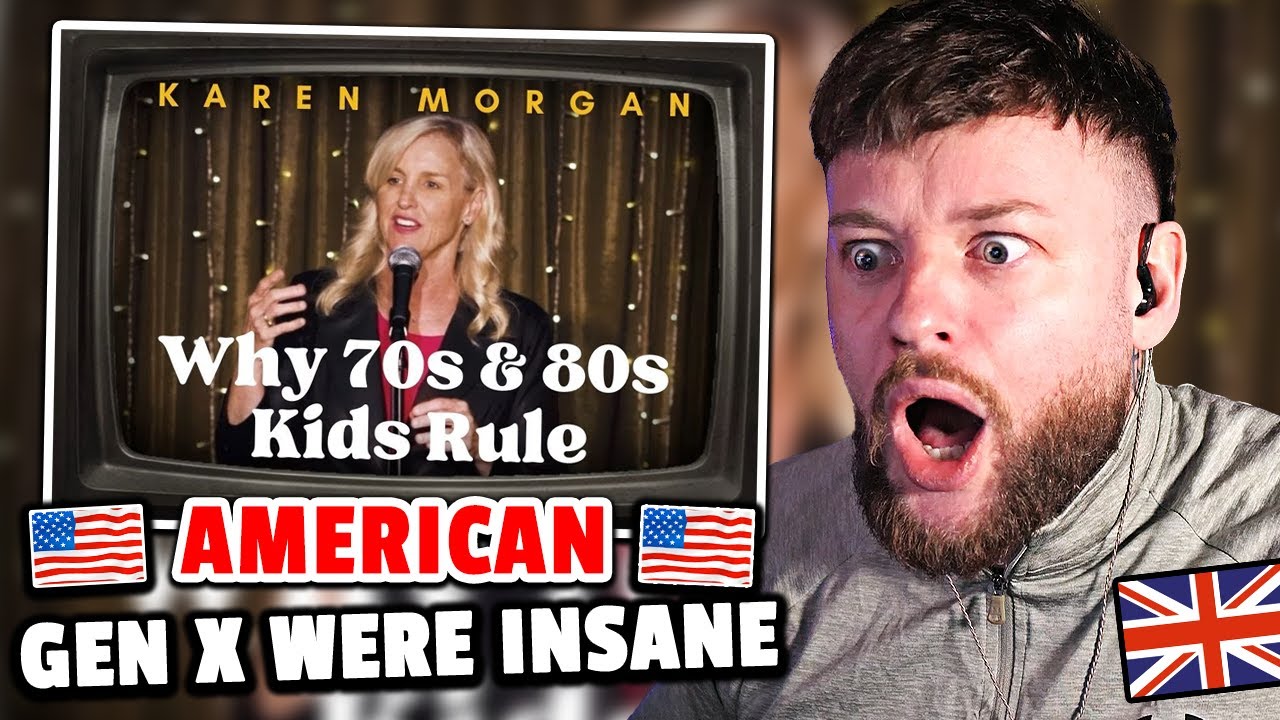 British Millennial Reacts to Why AMERICAN GEN X RULED (you guys were crazy!)