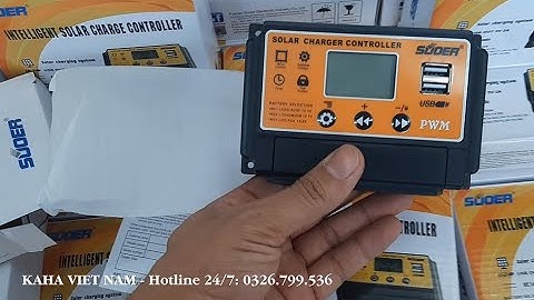 Điều khiển sạc SUOER PWM-20A ST-S1220 / Lô hàng - Sạc năng lượng mặt trời