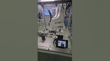 Yamaha semiconductor picking robot @automateshow 2025
