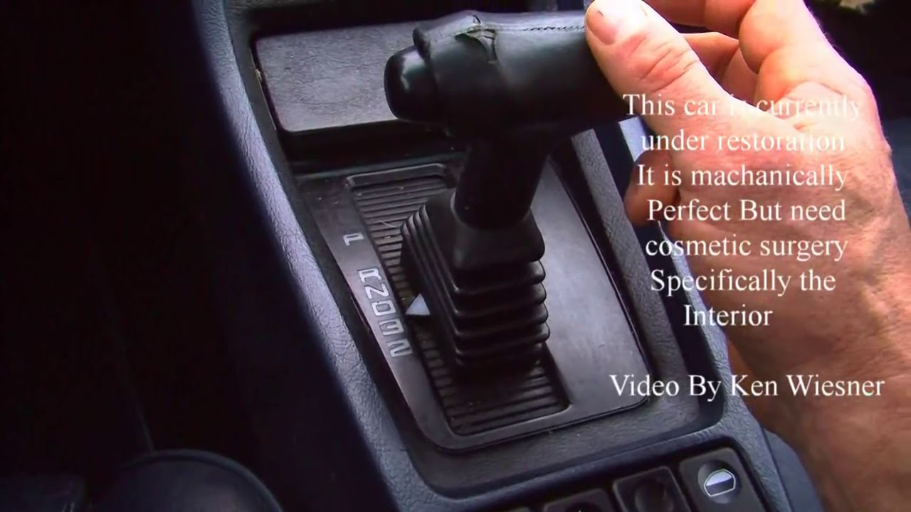 Ken's Porsche 928 transmission Shifting Change Gears How to get it to