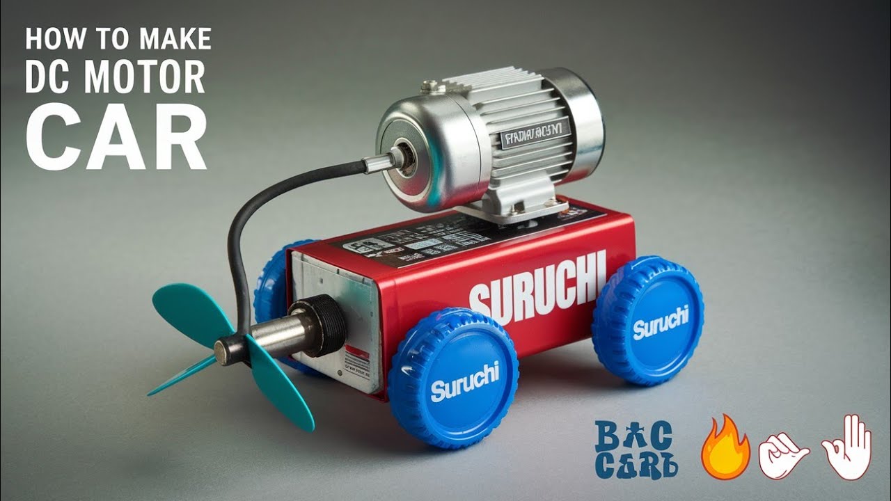 how to make dc motor car best desi motor car 🚗🚗🔥🔥👌👌 YouTube