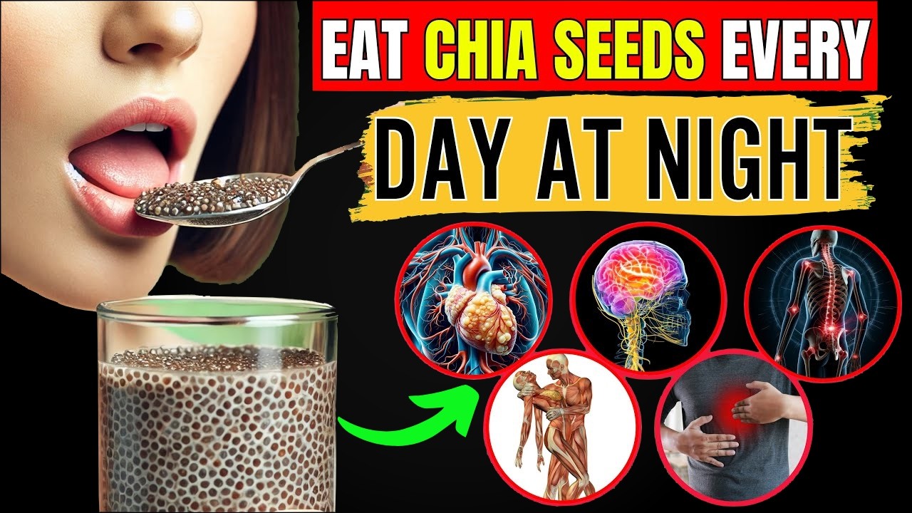 Chia Seeds Before Sleep: The Secret to Better Health! - YouTube