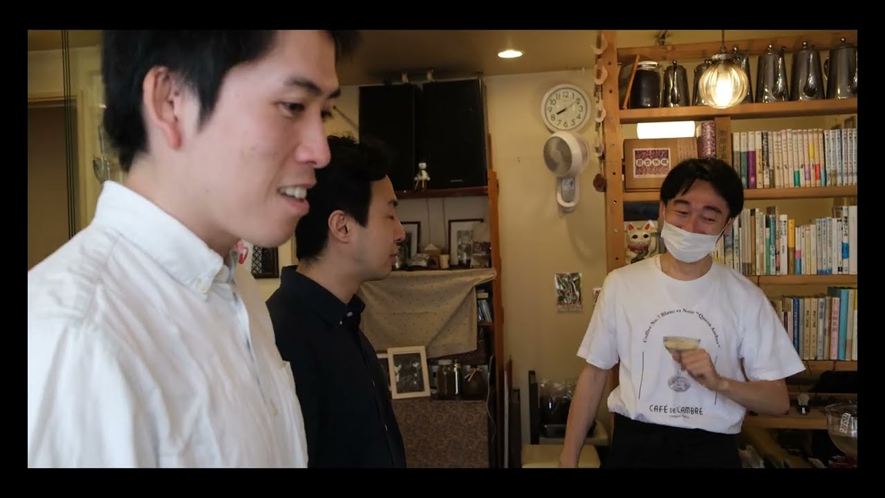 船橋の喫茶いずみで花金と昇りんがコーヒー修業