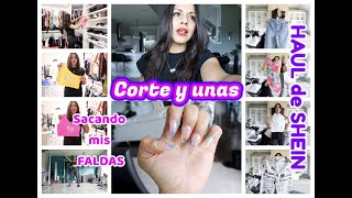 Les muestro TODO🙈 Me hice uñas y me corte el cabello💇‍♀️💅 HAUL de SHEIN