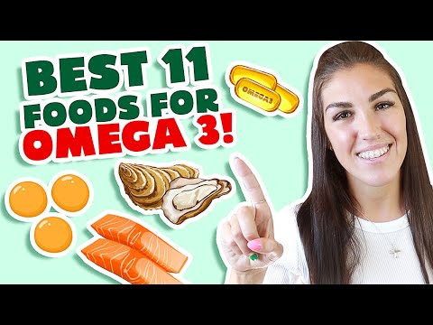 Omega 3 Rich Foods (TOP 11 FOODS HIGH IN OMEGA 3!)