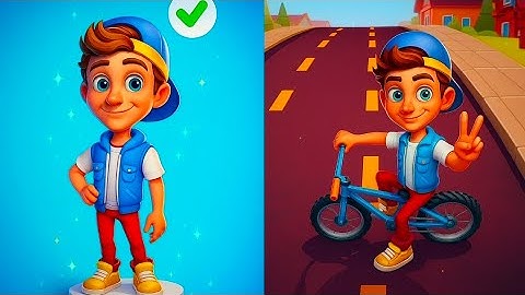 Paper Boy Race Satisfying gameplay android, IOS