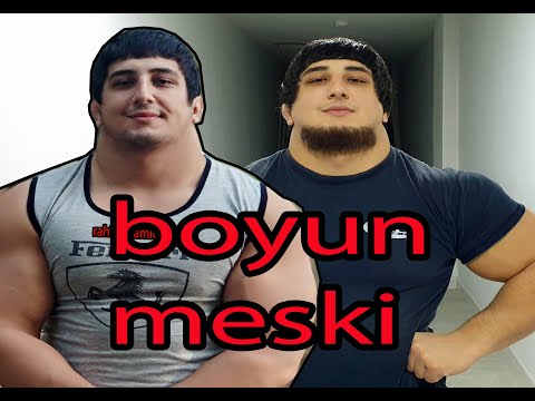 Video: Boyun əzələlərini Necə Vurmaq Olar