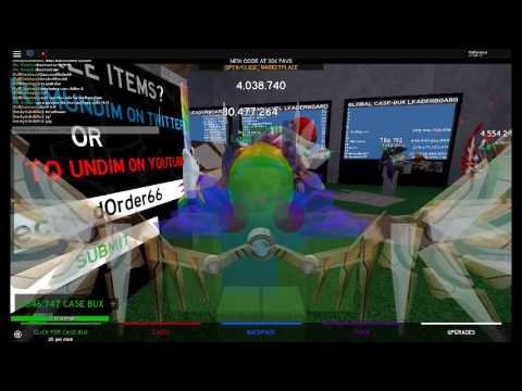 Roblox Case Clicker 20 Code For Rainbow Dom Its Real Youtube - case clicker v2 roblox