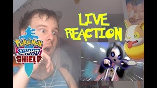 LIVE REACTION - Gigantamaxing + new Pokemon! Pokemon Sword and Shield