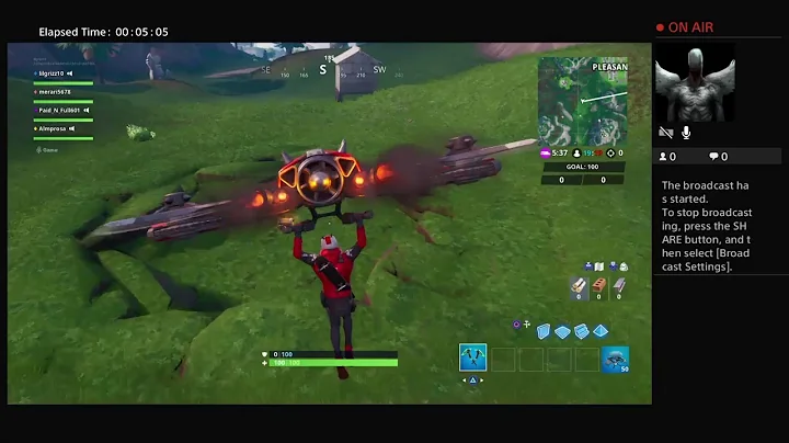 Fortnite with my cousin
