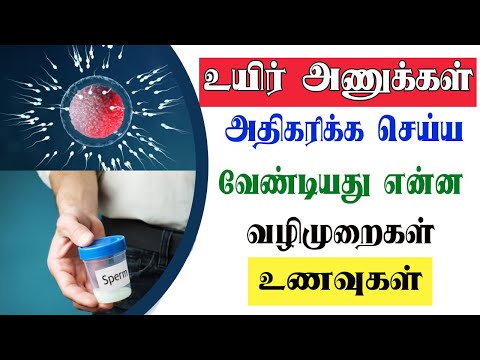 விந்துவில் உயிர் அணுக்கள் அதிகரிக்க செய்ய வேண்டிய வழிமுறைகள் | Foods and Habits | Tamil health tips