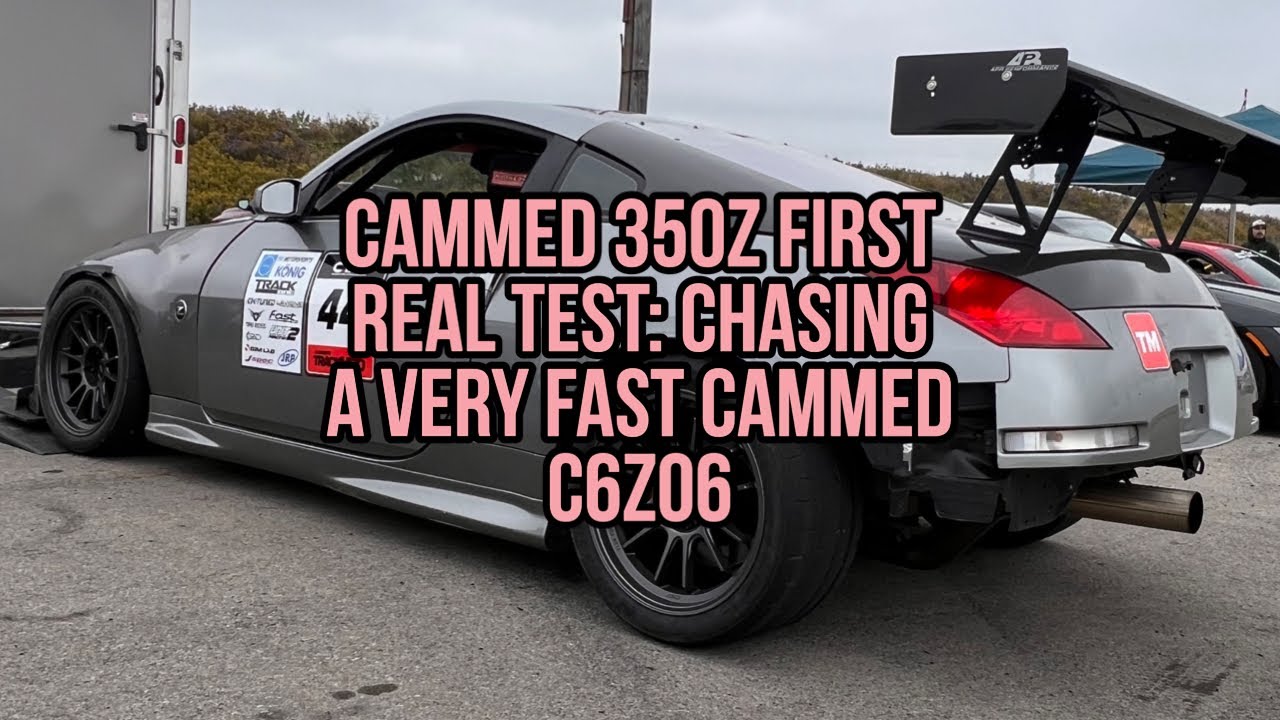 Cammed 350Z DE chase Cammed C6Z06 - YouTube