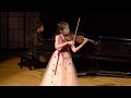 Lin Tokura (age 12) Mendelssohn violin concerto in E minor, 1st movement