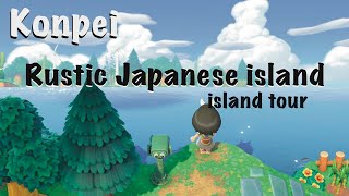 [ACNH] Konpei- Island Tour | Japanese rustic Island [episode 1]