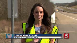 Potholes pop up after weekend storms