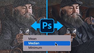 💥 DOING THIS will REDUCE NOISE in your pictures: CLEVER feature in Photoshop 👊