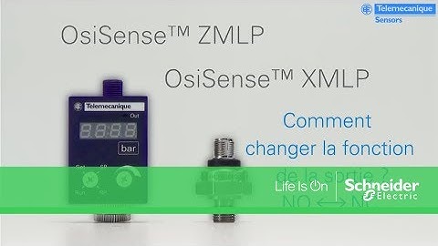 Comment modifier la fonction de sortie NO- NC d